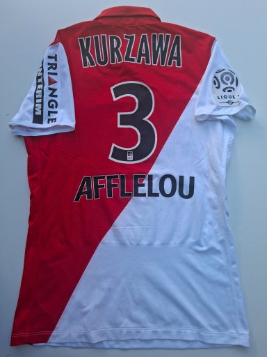Luyvin Kurzawa match worn shirt AS Monaco