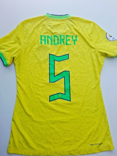 Andrey Santos match worn Brazil photomatched