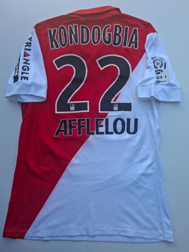 Match worn Geoffrey Kondogbia shirt AS Monaco photomatched