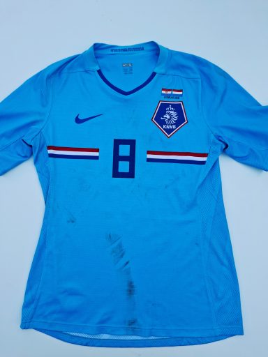 Van Bronckhorst Holland match worn shirt 2009